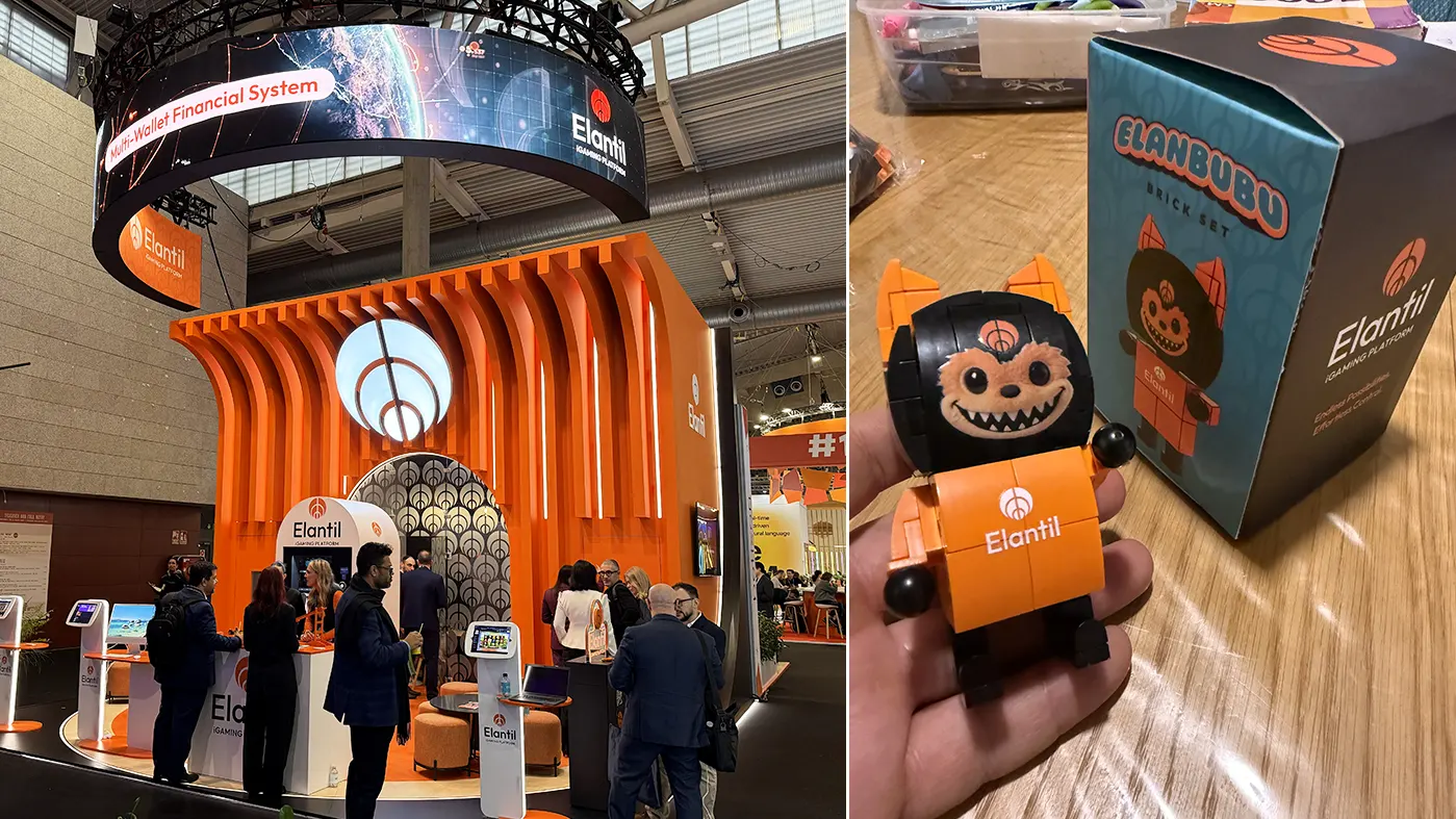 Elantil Booth & Elanbubu LEGO Brick-style ICE Barcelona 2026
