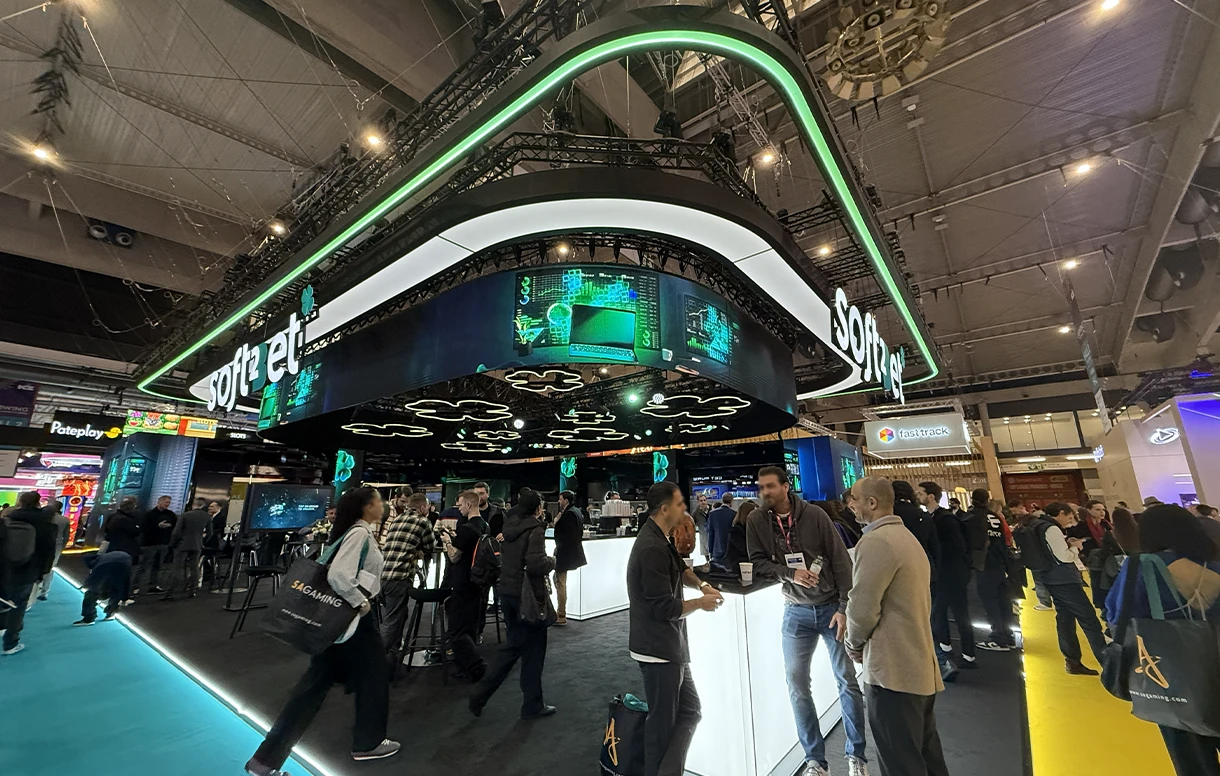 Sotf2Bet Booth at ICE Barcelona 2026 iGaming Industry Sotf2Bet Booth at ICE Barcelona 2026 iGaming Industry