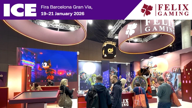 Felix Gaming ICE Barcelona 2026: Super Felix AI Animation Extended with new locations: Roma, Lisbon and Barcelona