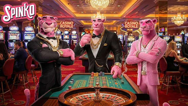 Casino Mascot Creation for Spinko – Casino Mascot Design & Brand Assets