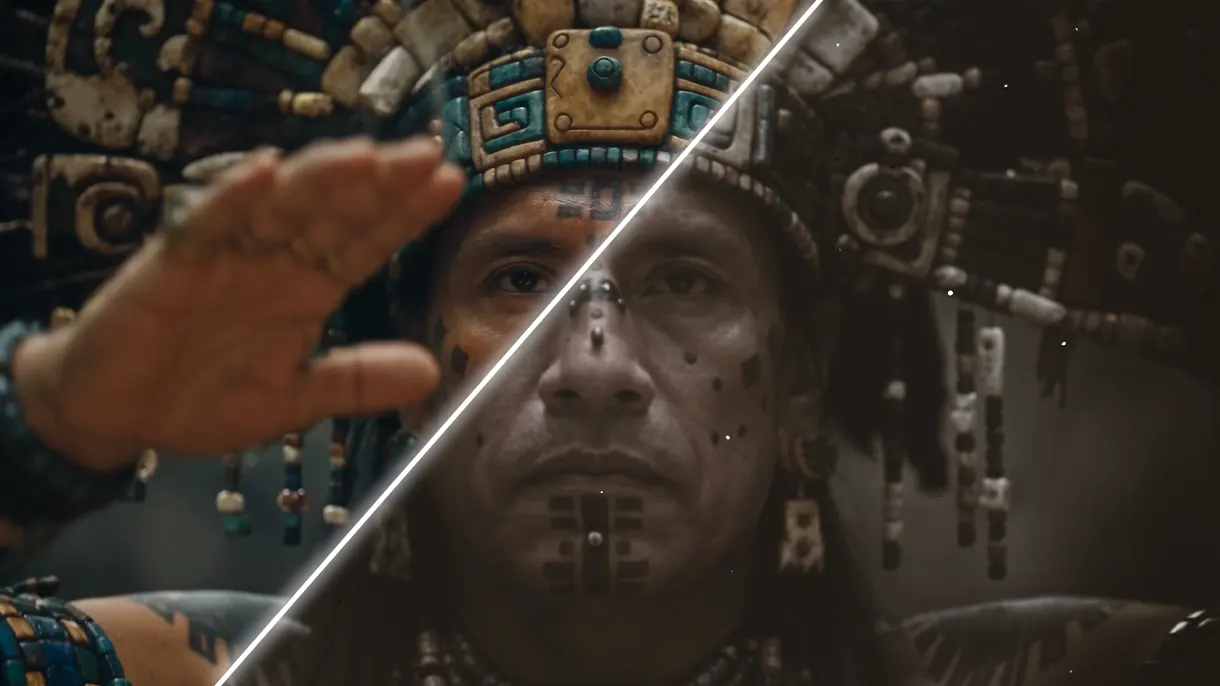 AI Generated Image with Before and After Retouching