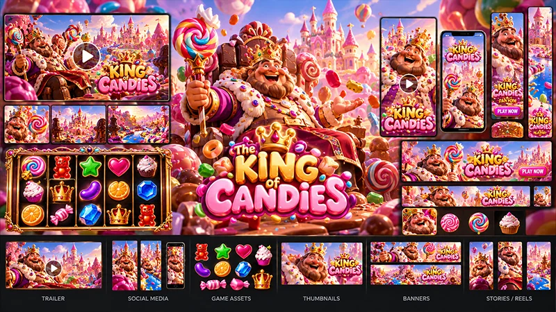 One Trailer, Twenty Assets: The Slot Launch Content Kit